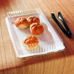 Party Tray 12" x 18" Rectangle Dome Lid