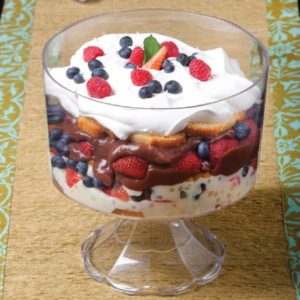 Party Tray 120oz Trifle Bowl