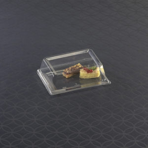 Rectangles 6" Dessert Plate Lid