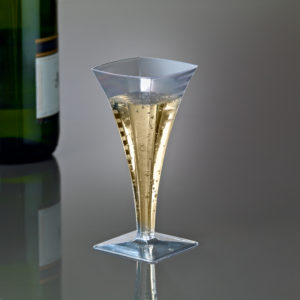 Squares - 2oz Square Mini Champagne Flute