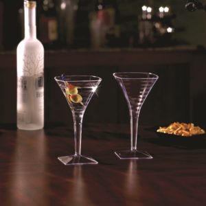 Squares - 1pc 8oz Square Martini Glass