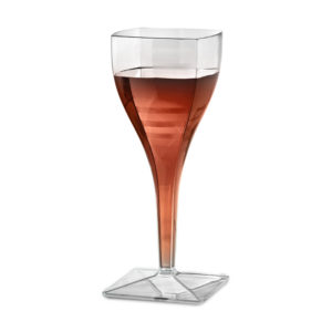 Squares - 1pc 8oz Wine Glass