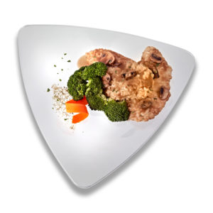 Triangles - Luncheon Plate