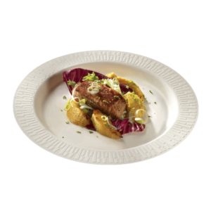 Accueil Plate White (L)